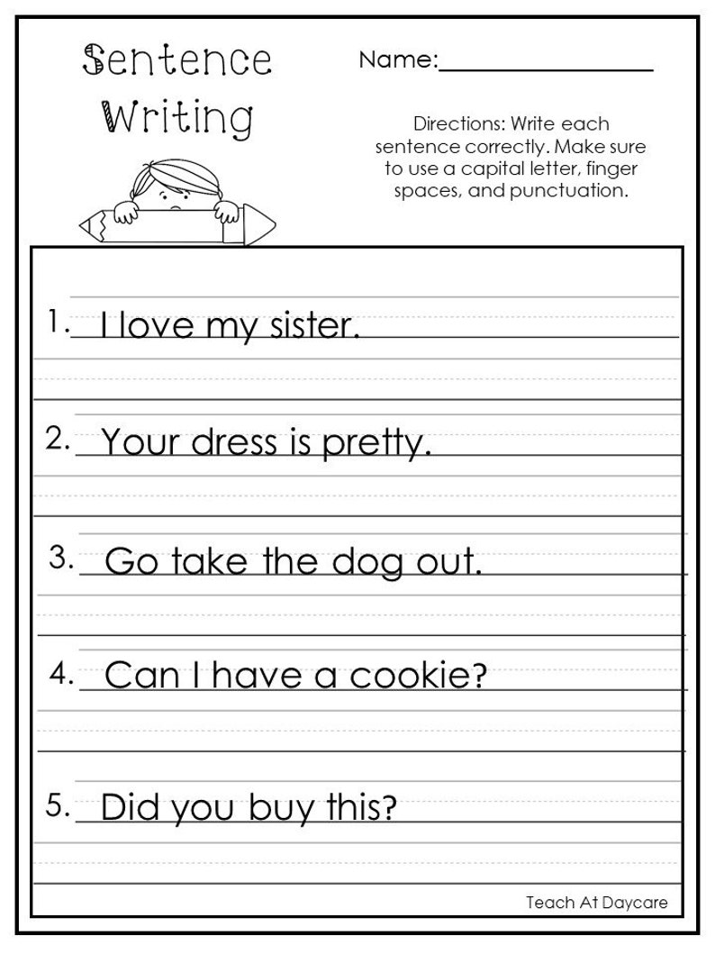 10-printable-write-the-sentence-worksheets-1st-3rd-grade-ela-etsy