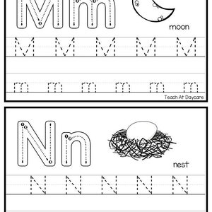 26 ABC Phonics Tracing Cards. Preschool Kindergarten Handwriting and Phonics. image 7