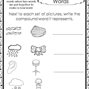 249 grammar worksheets download 1st 3rd grade ela zip file etsy