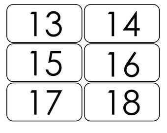100 printable numbers 1 100 flashcards preschool thru third etsy ireland