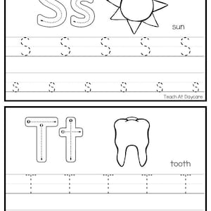 26 ABC Phonics Tracing Cards. Preschool Kindergarten Handwriting and Phonics. image 10