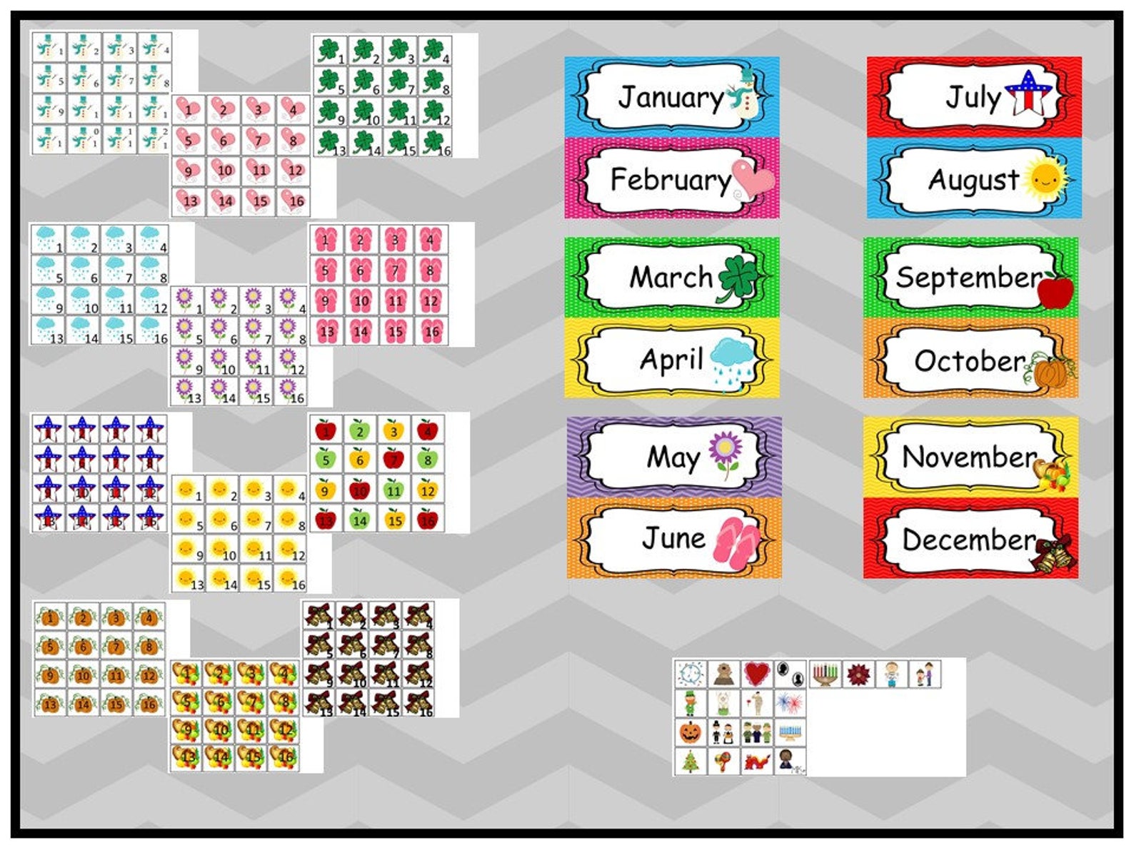 printable-month-labels-and-calendar-squares-in-a-zip-file-etsy