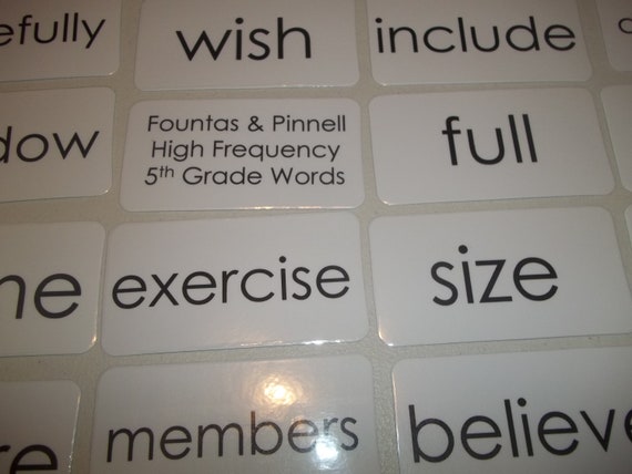 102 Laminated 5th Grade Fountas And Pinnell Based Reading Etsy