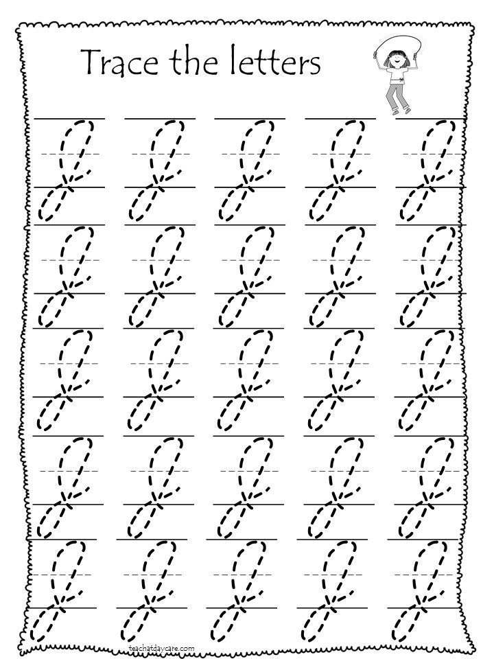 26 Printable Uppercase Cursive Trace the Alphabet Worksheets. | Etsy