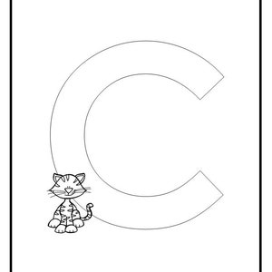 27 Printable French Alphabet Coloring Book Worksheets. Preschool-kdg ...