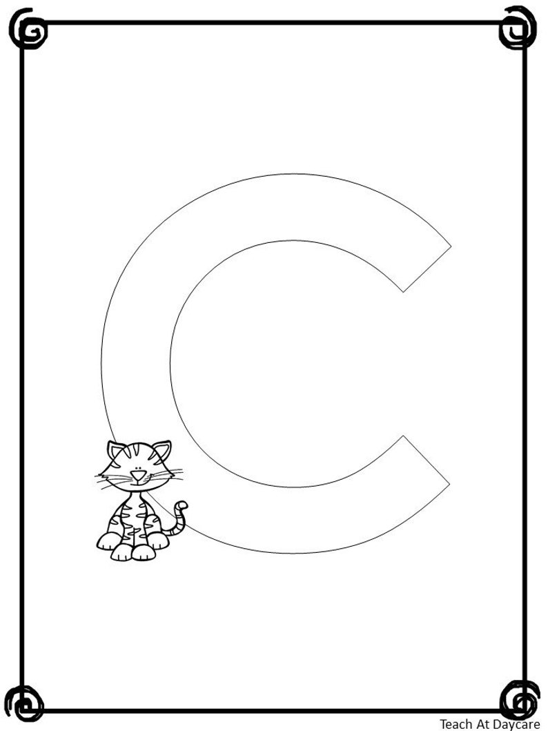 27 Printable French Alphabet Coloring Book Worksheets. Etsy