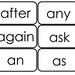 41 Printable Dolch 1st Grade Sight Word Flashcards. - Etsy