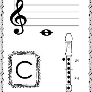 30 sopraanblokfluitvingerzettingen. Barokke stijl. Muziekcompositie.