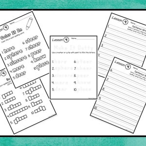 2nd Grade Spelling Curriculum Unit. 38 Weekly Lessons. Prints 663 pages. image 8