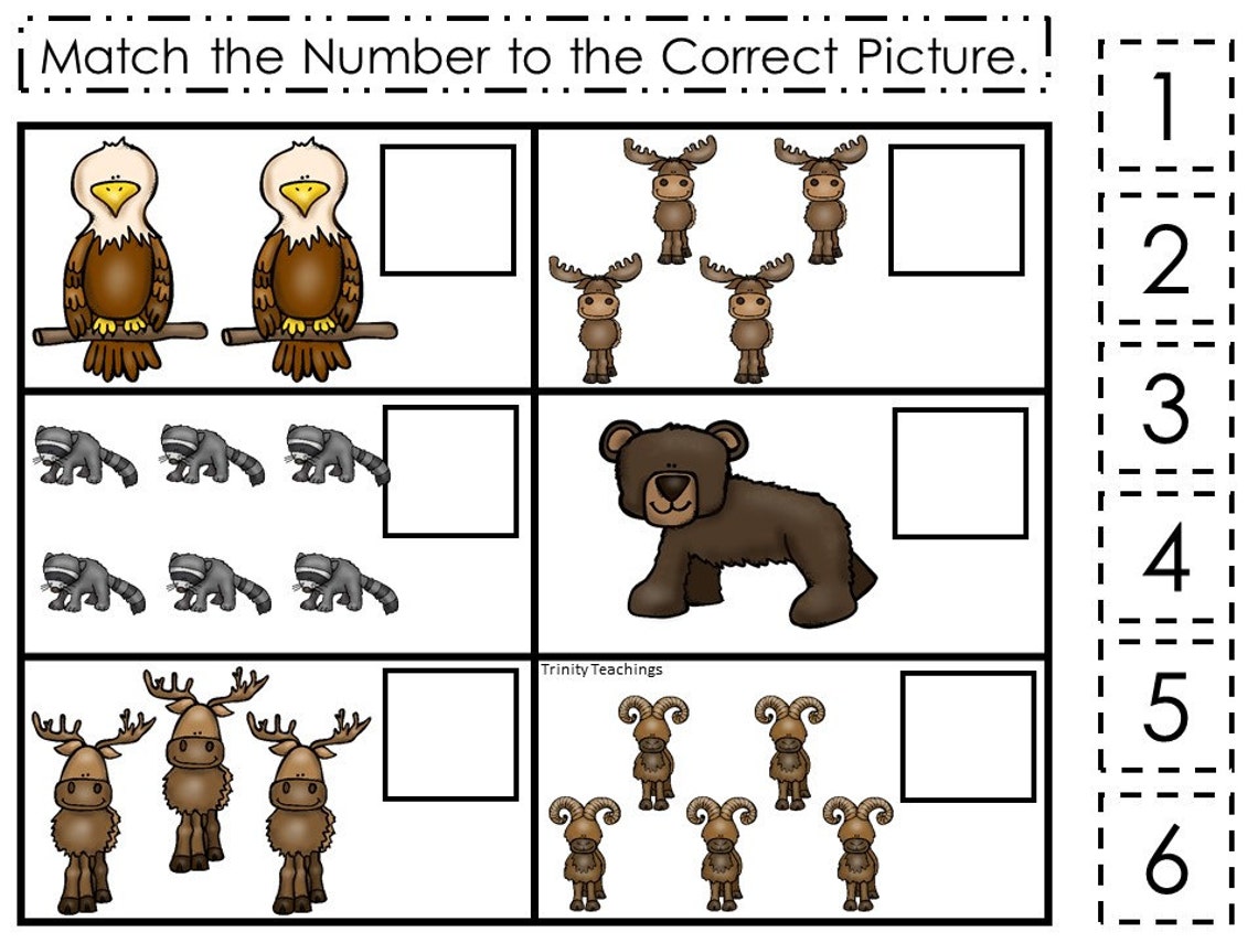 30 Mountain Animals Games Download. Games and Activities in - Etsy
