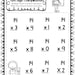 15 Printable Two Digit Multiplication Worksheets. Numbers 10-20. 2nd ...