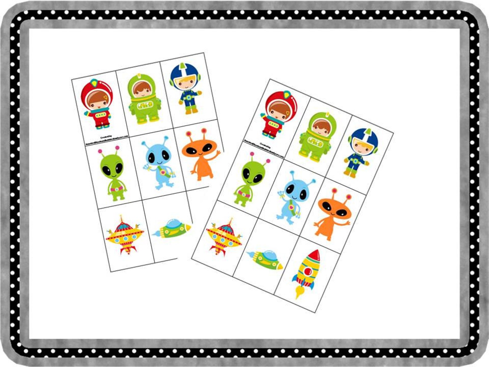 Preschool Card Games Curriculum Download. Etsy