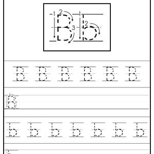 26 Letter Formation Tracing Worksheets for Handwriting Lessons. - Etsy