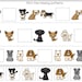30 Dogs Printable Preschool Games Download. Games and Activities in PDF ...