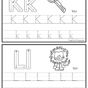 26 ABC Phonics Tracing Cards. Preschool Kindergarten Handwriting and Phonics. image 6