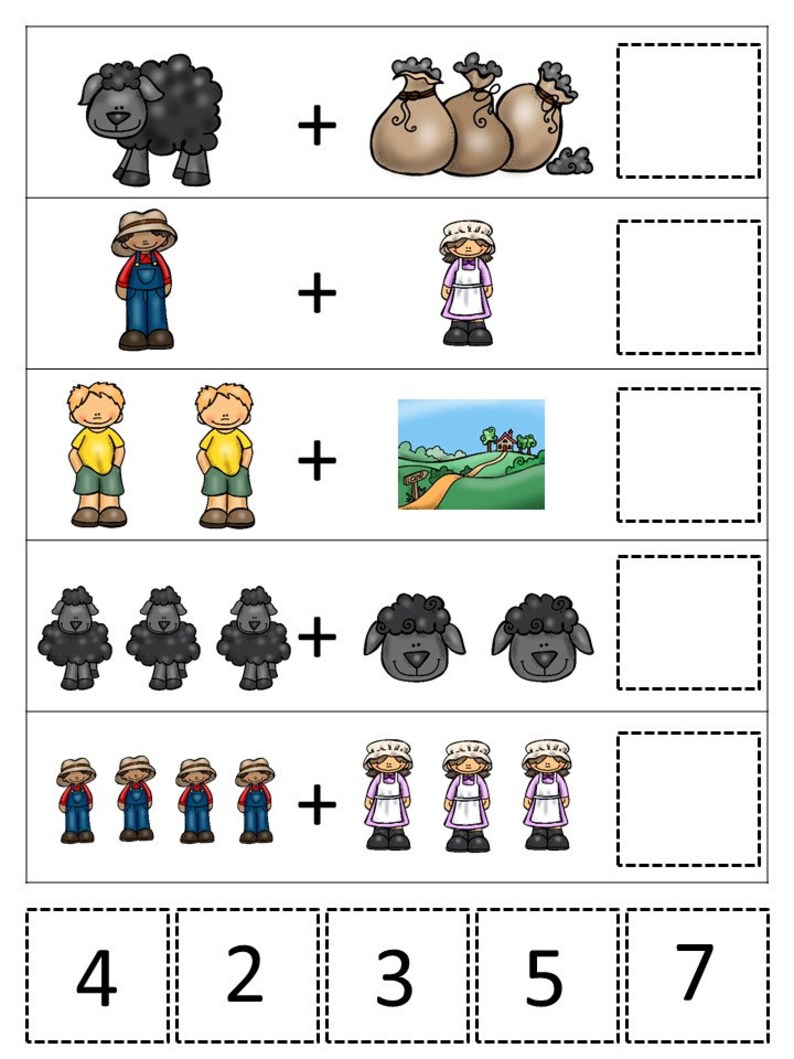 30 Baa Baa Black Sheep Games Download. Games and Activities in - Etsy