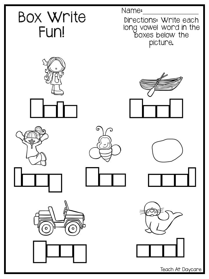 10 Printable Long Vowel Words Worksheets Made By Teachers Images and