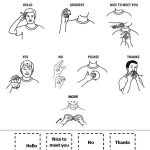 American Sign Language Curriculum Downloaden. Kleuterschool-Kleuterschool. Werkbladen en activiteiten in PDF-bestanden. afbeelding 4