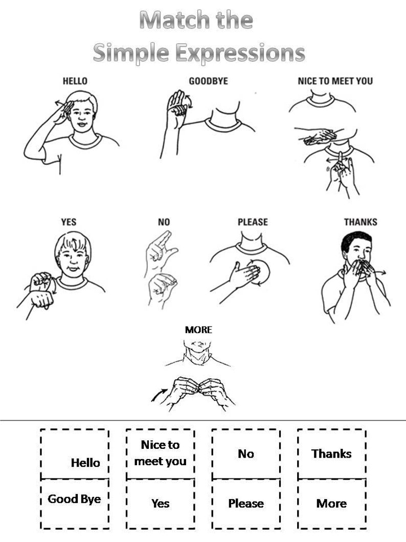 American Sign Language Curriculum Download. Preschool-kindergarten ...