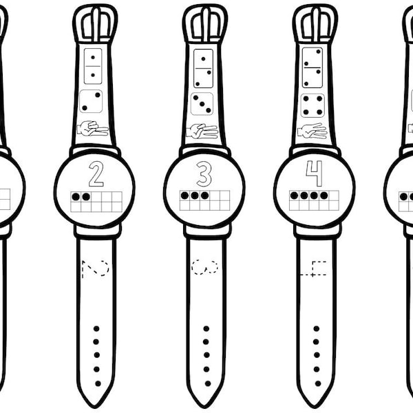 Number Watches Etsy