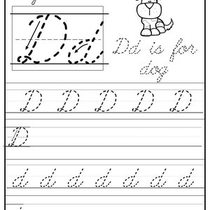 26 Printable Cursive Alphabet I Know My Letters Worksheets. Preschool ...