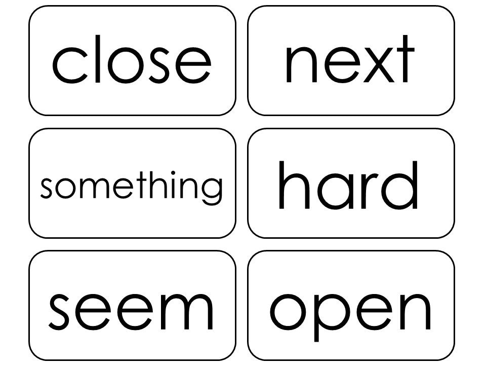Fry's Third 100 Sight Word Flashcards, Printable 2nd-3rd Grade (PDF) - Etsy
