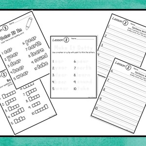 2nd Grade Spelling Curriculum Unit. 38 Weekly Lessons. Prints 663 pages. image 4