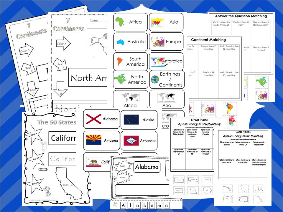 geography curriculum download preschool 2nd grade worksheets etsy new zealand
