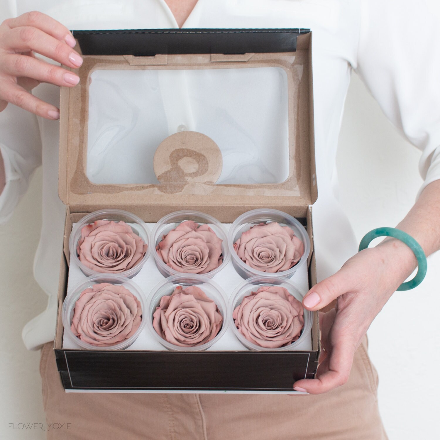Pink DIY Dried Flowers Box and Ring | Flower Moxie Supply