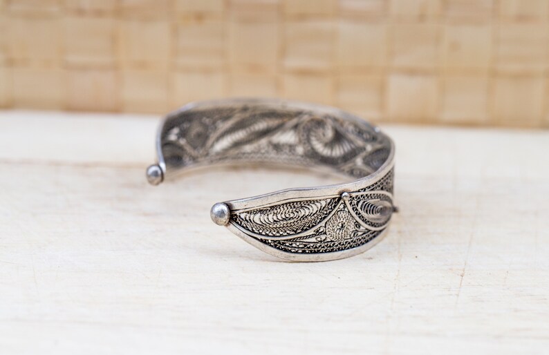 cuff bracelet sterling silver filigree jewlery bridal bracelet vintage filigree silver bracelet filigree bangle Filigree bracelet