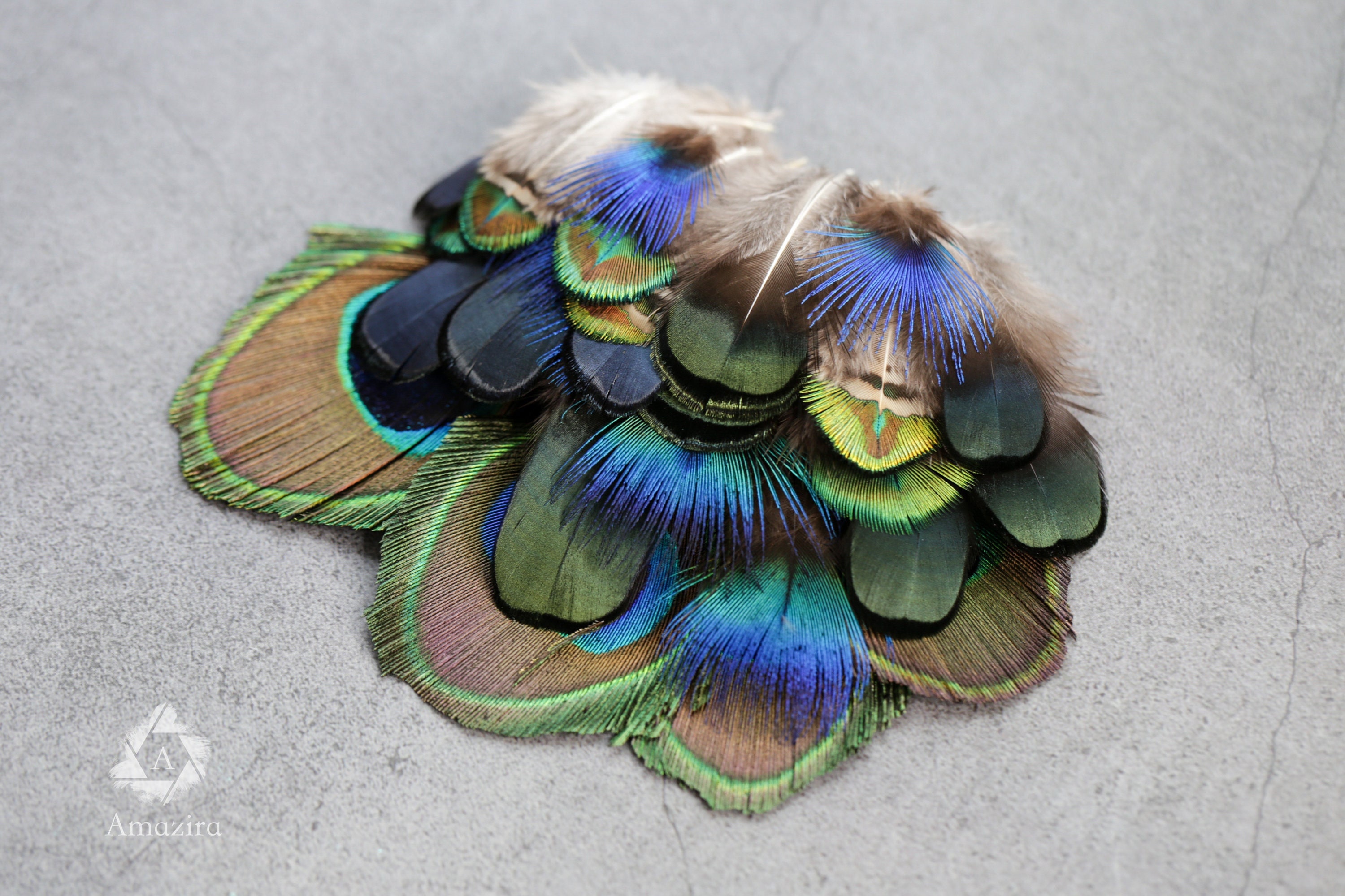 Volumoon - Lot De 100 Plumes D'Oie Naturelles - 15-20 Cm - Pour Artisanat, Attrape-Rêves, Décoration Mariage, DIY
