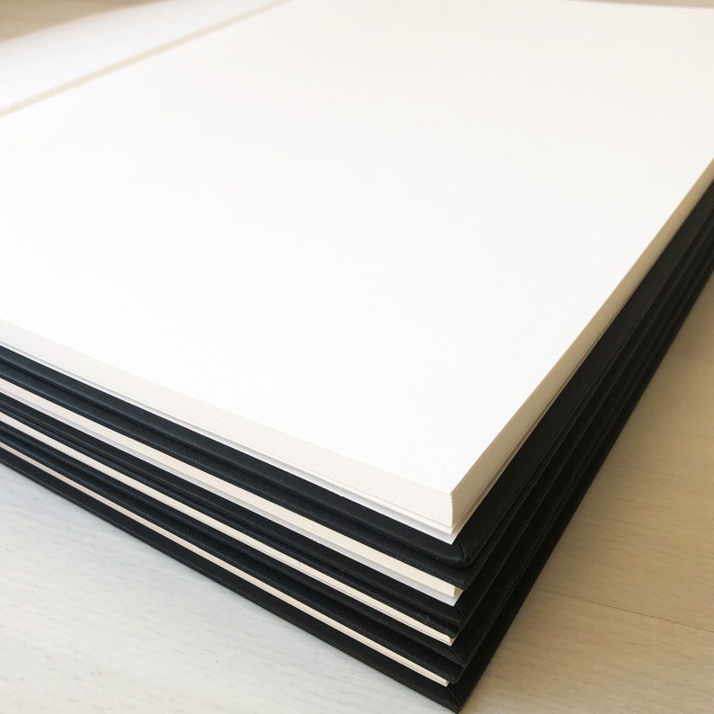 Blank Sketchbook Journal, Artist Gift, A6, A5, A4, A3 & Square image 5