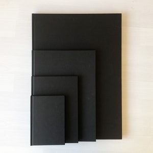 Blank Sketchbook Journal, Artist Gift, A6, A5, A4, A3 & Square image 1