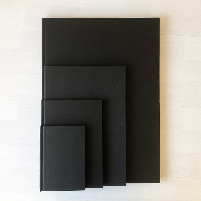 Blank Sketchbook Journal, Artist Gift, A6, A5, A4, A3 & Square image 1