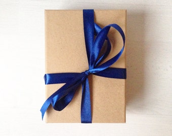 Gift box, gift boxes with lid, small gift box, A6 kraft brown gift box, gift box add on, wedding gift box, gift wrapping