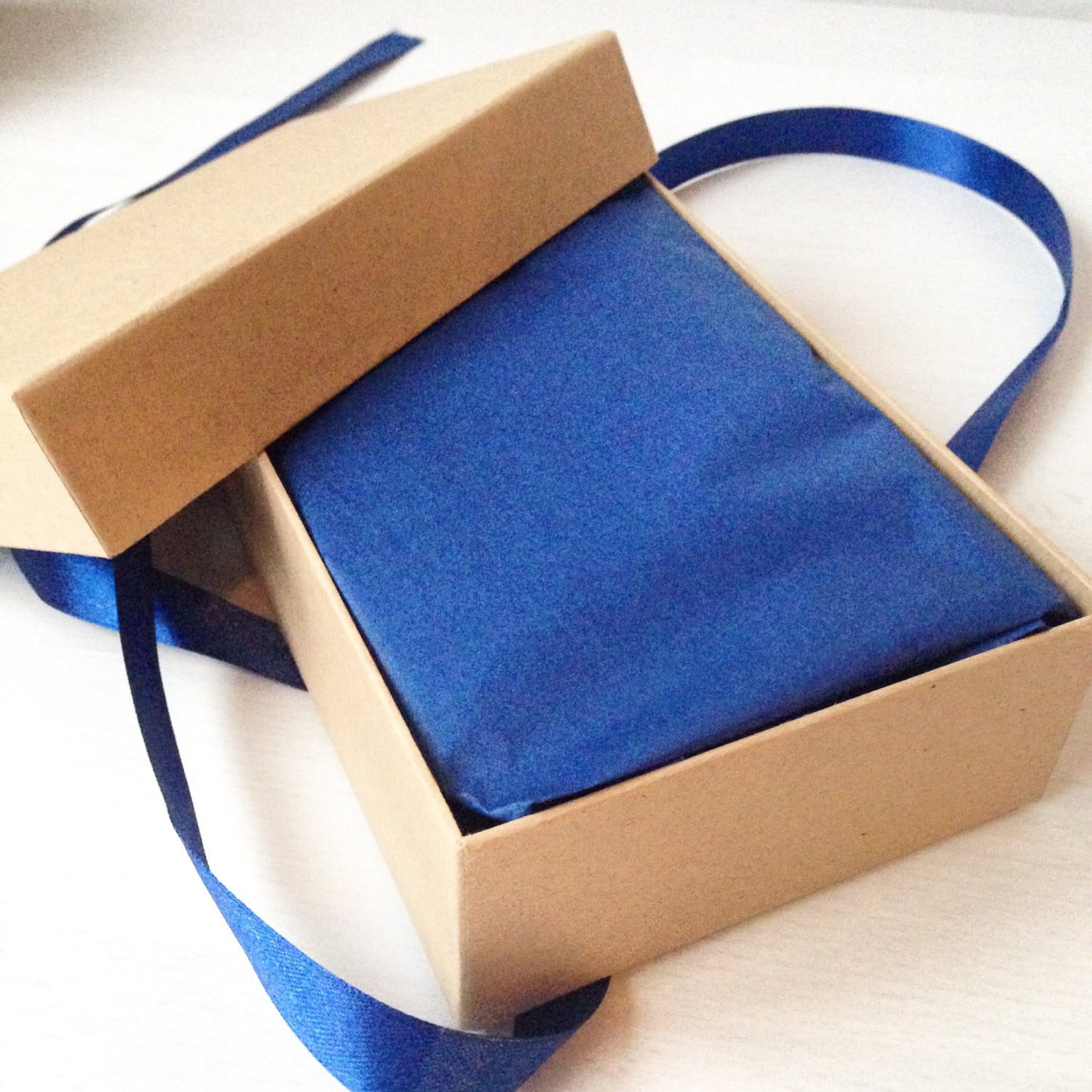 Gift box gift boxes with lid small gift box A6 kraft brown Etsy