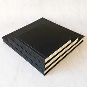 Blank Sketchbook Journal, Artist Gift, A6, A5, A4, A3 & Square image 4