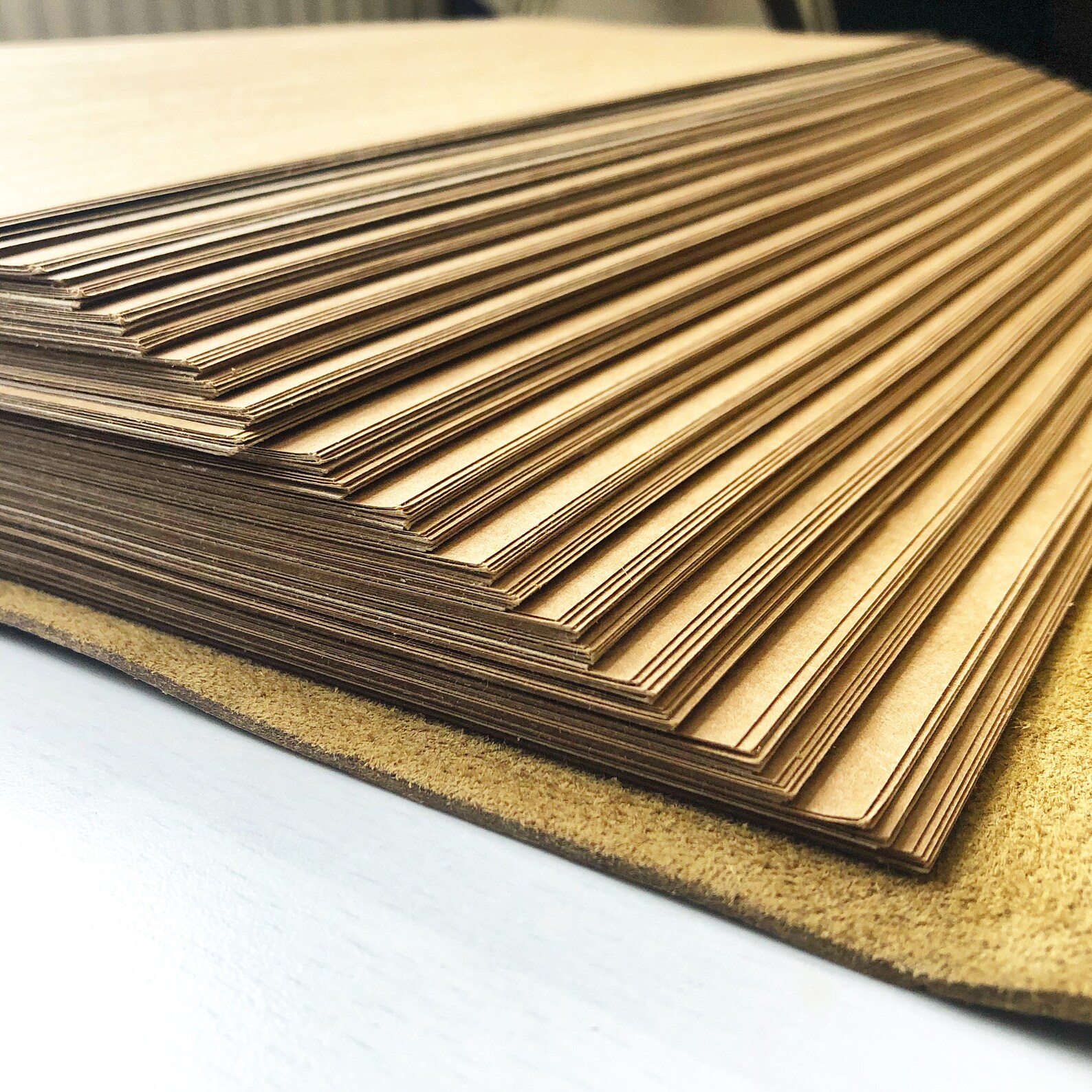 Personalized A3 Leather Journal, Sketchbook, Guest Book, Scrapbook ...