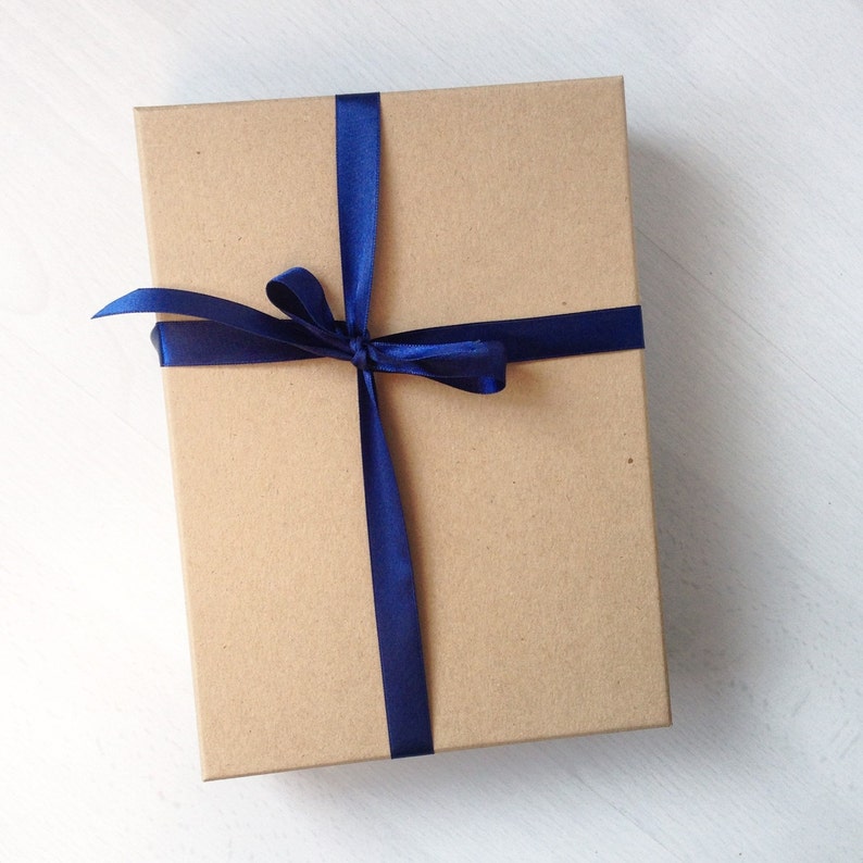 gift box add on A5 kraft brown gift box gift boxes with lid gift wrapping Gift box large gift box wedding gift box