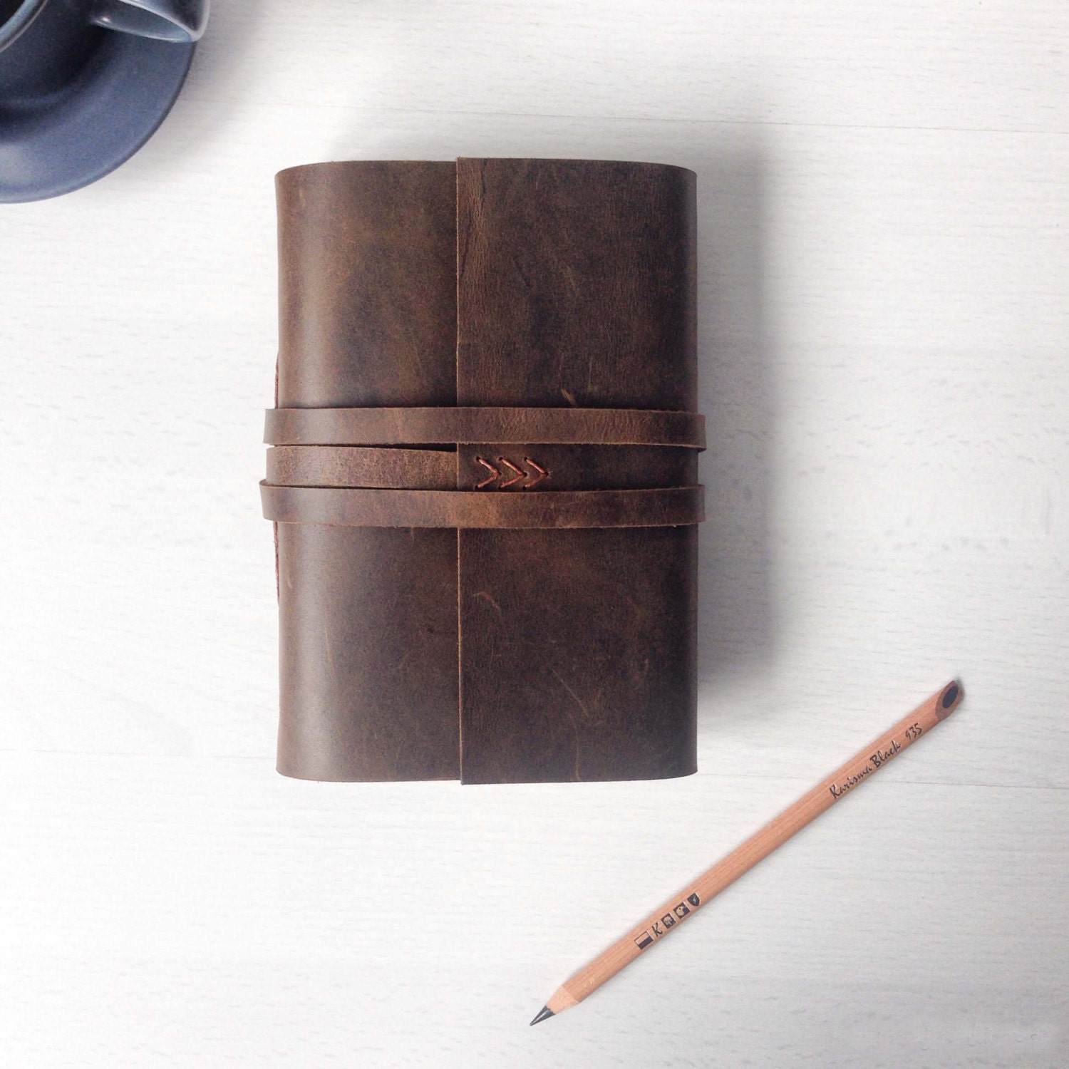Leather Journal Lined Paper Lined Journal Leather Notebook Etsy
