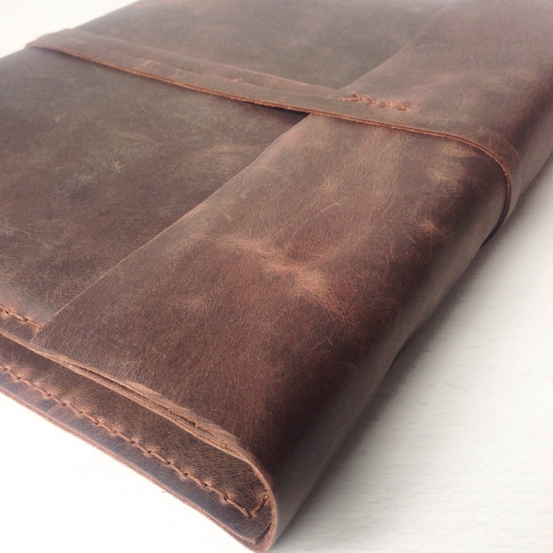 A4 Leather journal cover notebook cover sketchbook cover Etsy