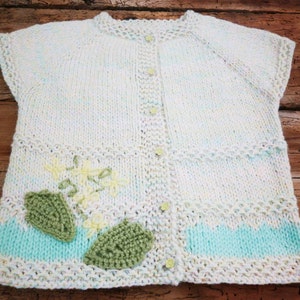 Hand-Knitted Sleeveless Toddler Vest, Size 18-24 Months: Cozy and Stylish Baby Knitwear