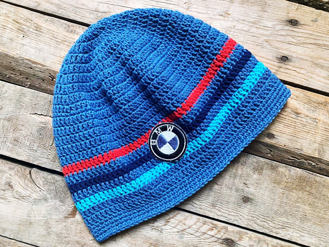 Crocheted Men's BMW Logo Hat, Women's Logo Hat - Etsy