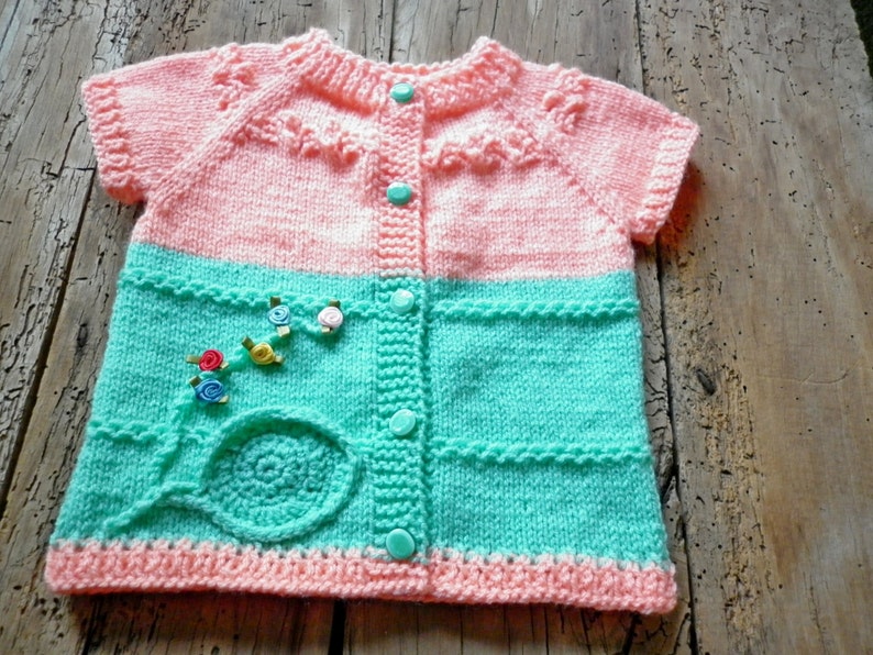 Hand Knitted Baby Vest Baby Boutique Vest Baby Girl Clothes Etsy