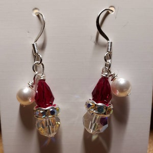 Santa Earrings