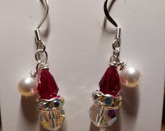 Santa Earrings
