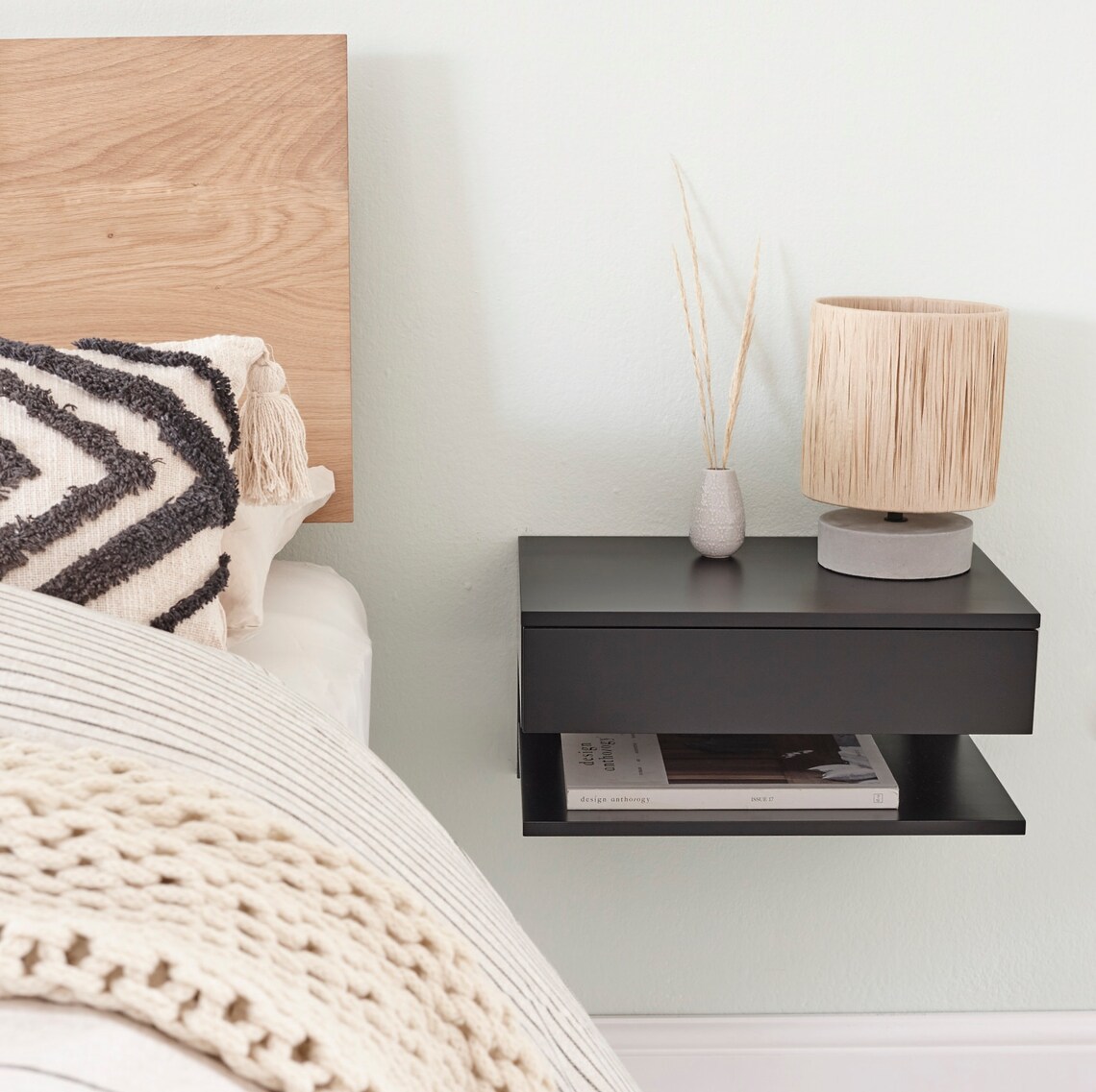 Floating Bedside Table Etsy Canada