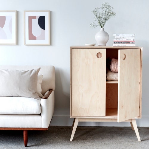 Plywood Record Bespoke Plywood Furniture Scandi Etsy