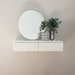 Small Floating Dressing Table White 