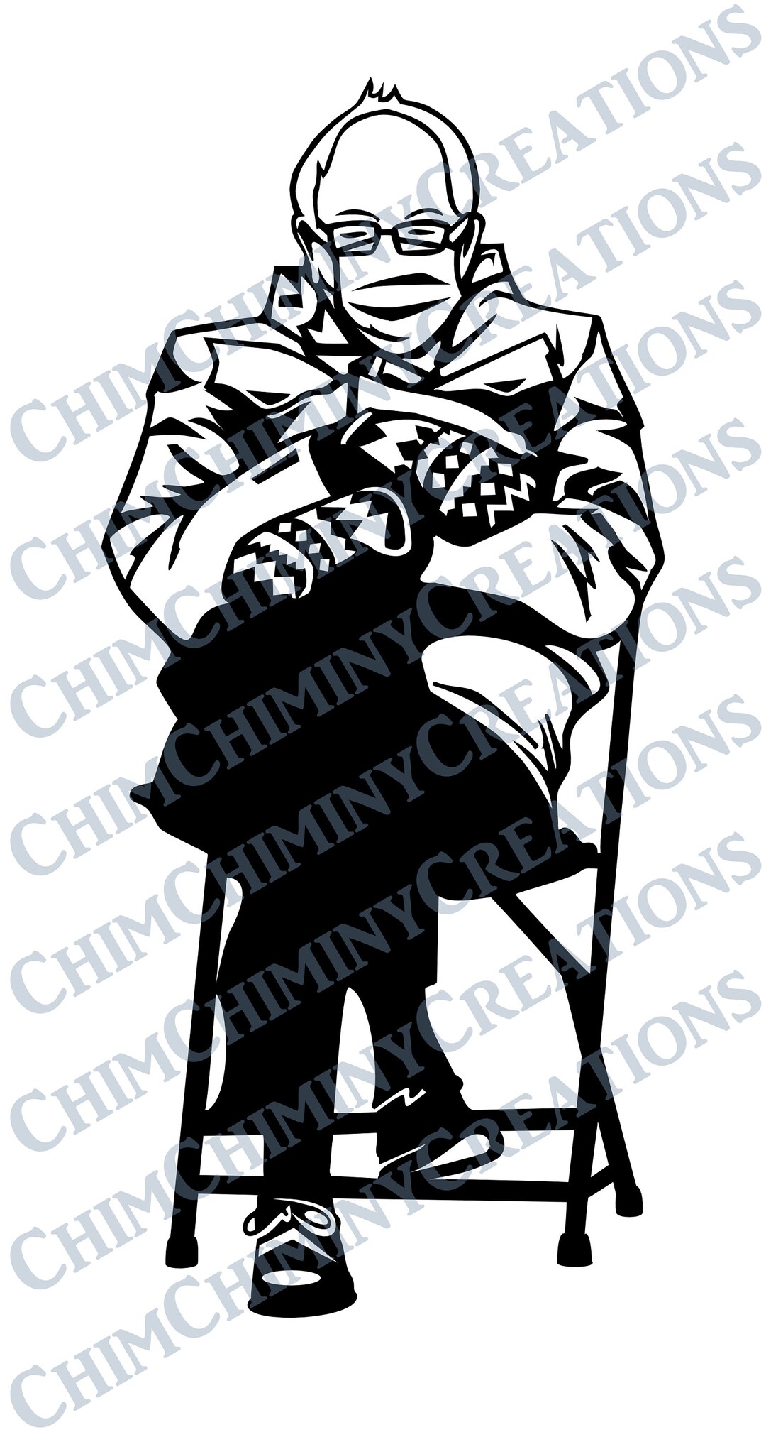 Bernie Sanders SVG, Mittens, Feel the Bern SVG, Inauguration SVG ...